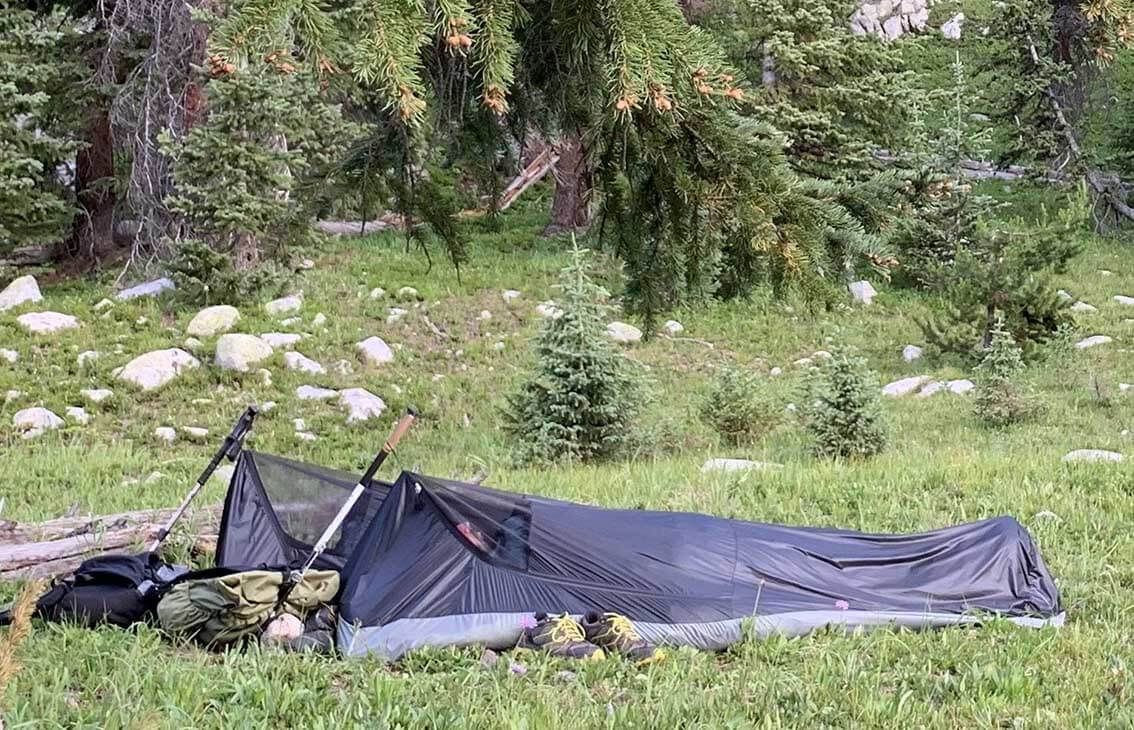 Katabatic bivy sack